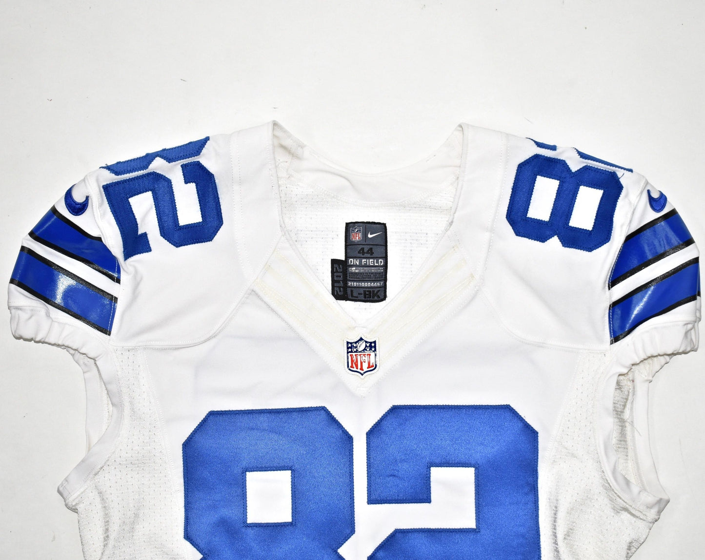 Dallas Cowboys Authentic Jason Witten 2012 Game Issued Nike Jersey
