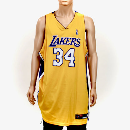 LA Lakers Nike Shaq Shaquille O' Neal Authentic Game Jersey