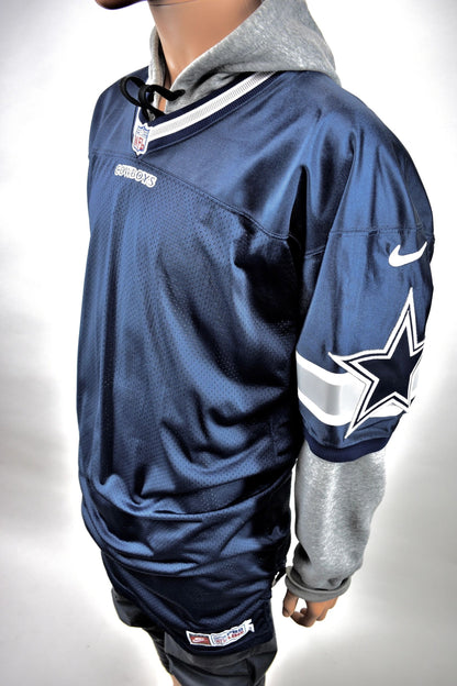 Dallas Cowboys Blank Nike Authentic Game Cut Pro Line Jersey 1997