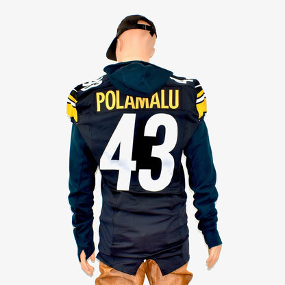 Pittsburgh Steelers 2012 Nike Authentic Troy Polamalu Game Jersey