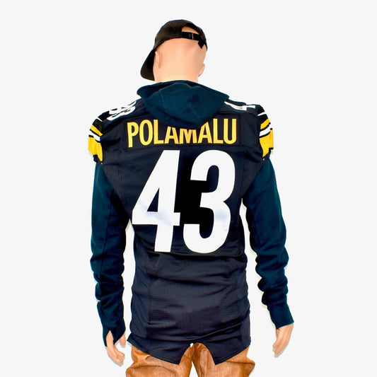 Pittsburgh Steelers 2012 Nike Authentic Troy Polamalu Game Jersey