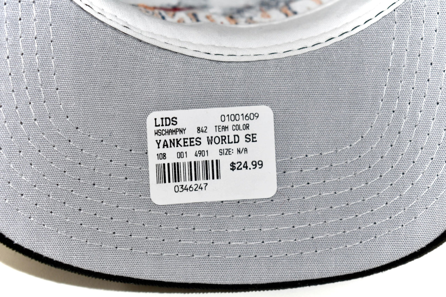1998 New York Yankees World Series Champions Snapback Hat NEW