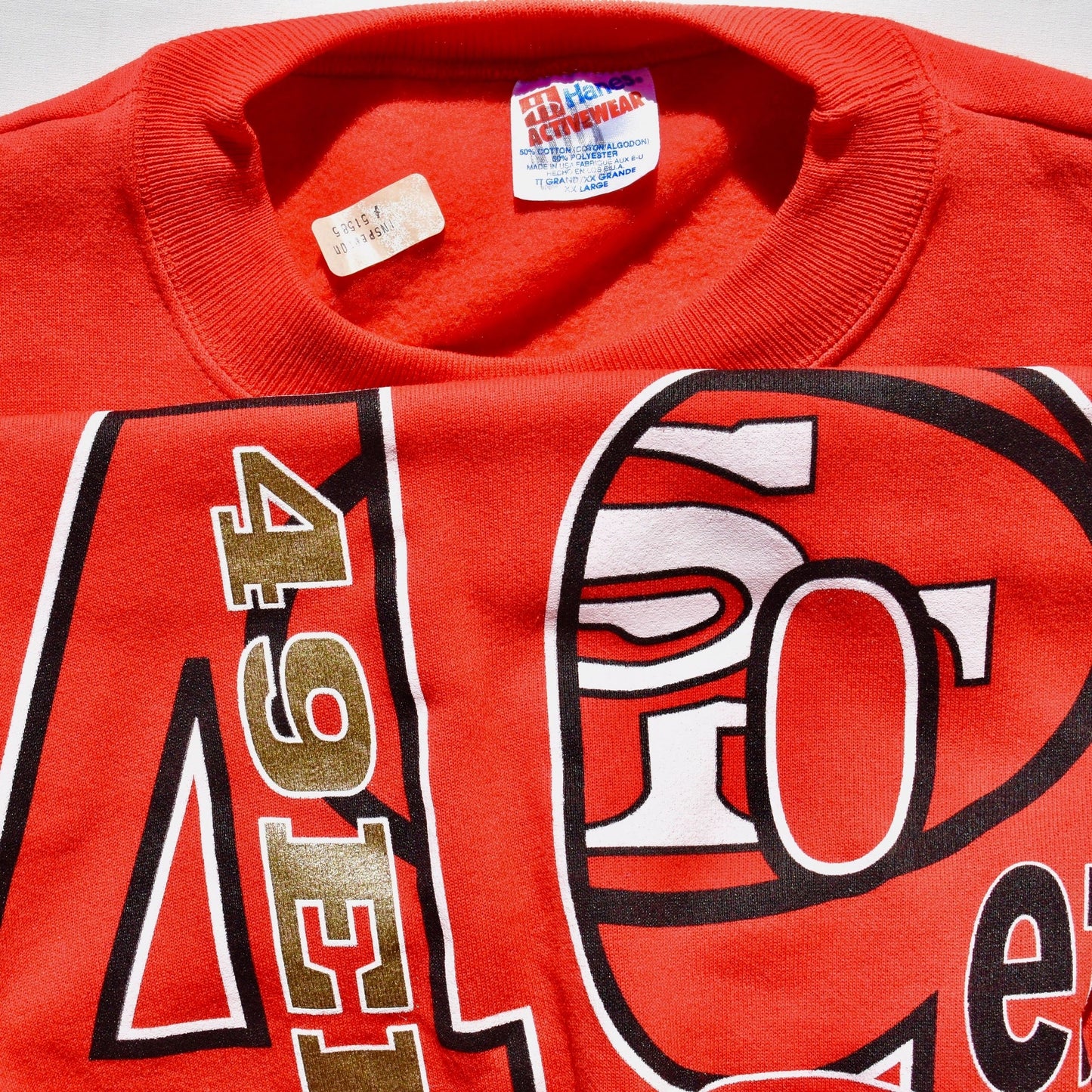 90s San Francisco 49ers Crew Sweatshirt NEW Mens XXL