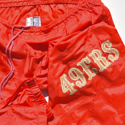 San Francisco 49ers 1990s Apex 1 Nylon Windbreaker Pants