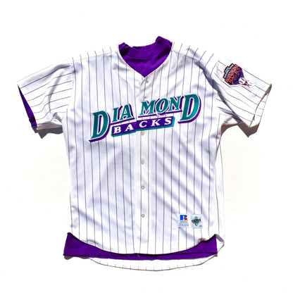 Arizona Diamondbacks 1998 Inaugural Season Authentic Game Jersey + Shirt