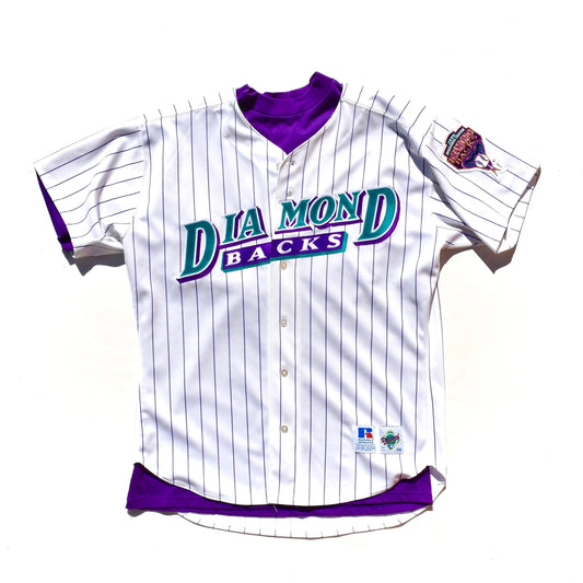Arizona Diamondbacks 1998 Inaugural Season Authentic Game Jersey + Shirt