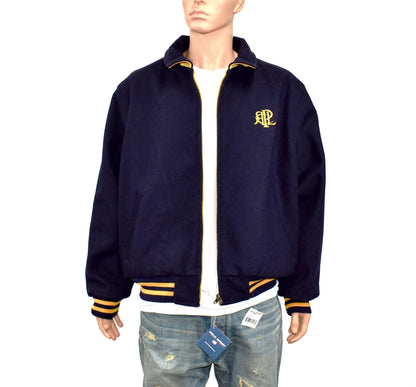 Polo CPRL Ralph Lauren Reversible Wool Letterman Jacket NEW XXL