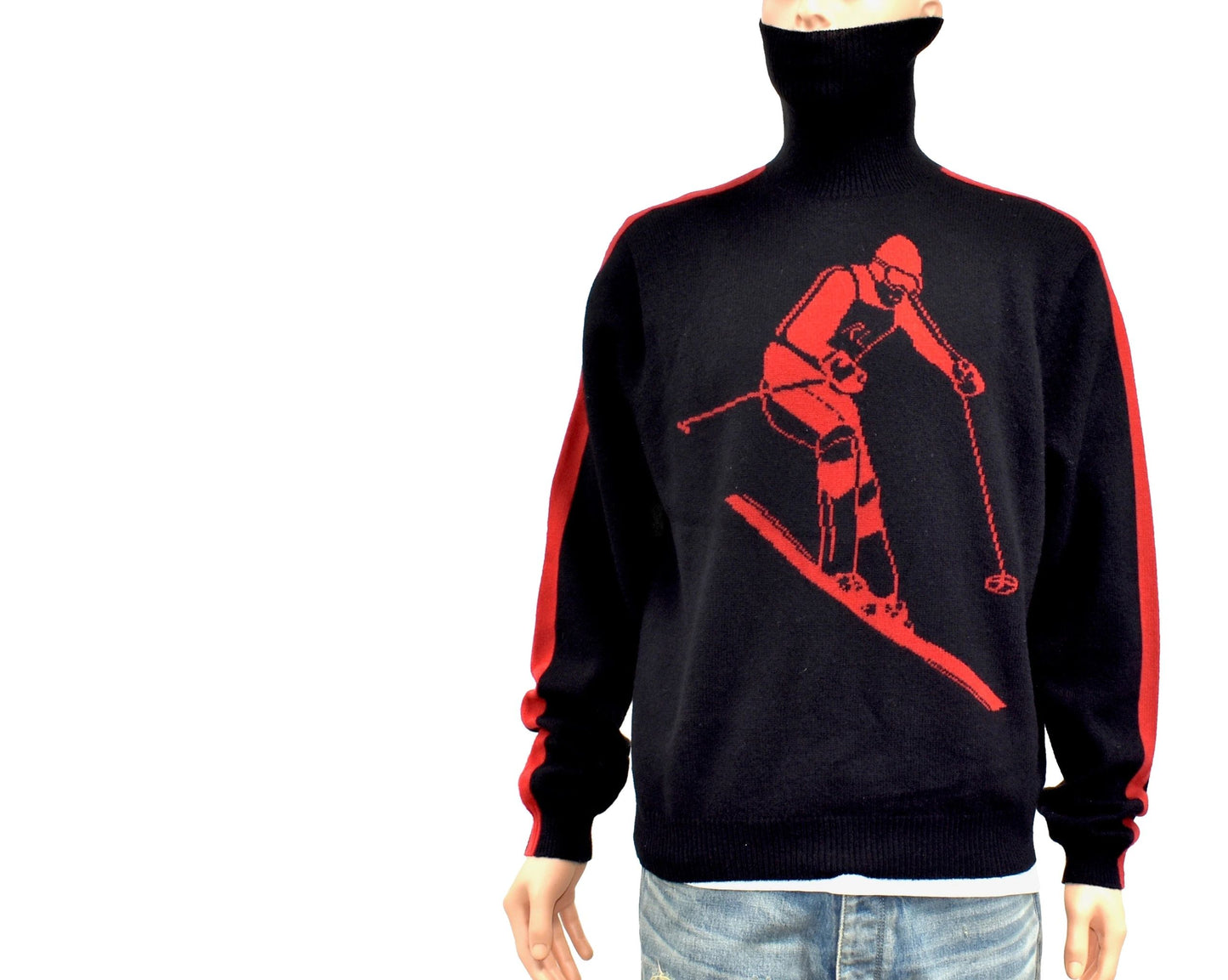 Polo Ralph Lauren Lambswool Suicide Ski Turtleneck