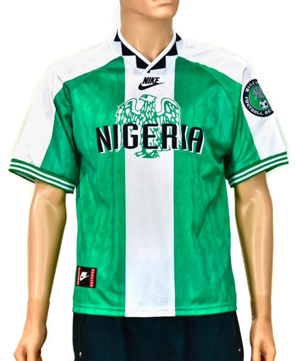 Nike Nigeria Rare Olympics Gold Medal Jersey 1996