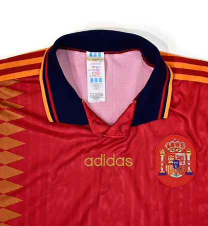 Adidas Spain 1994 World Cup Soccer Jersey
