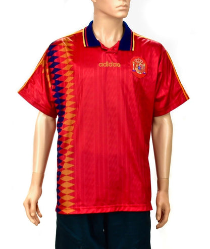 Adidas Spain 1994 World Cup Soccer Jersey