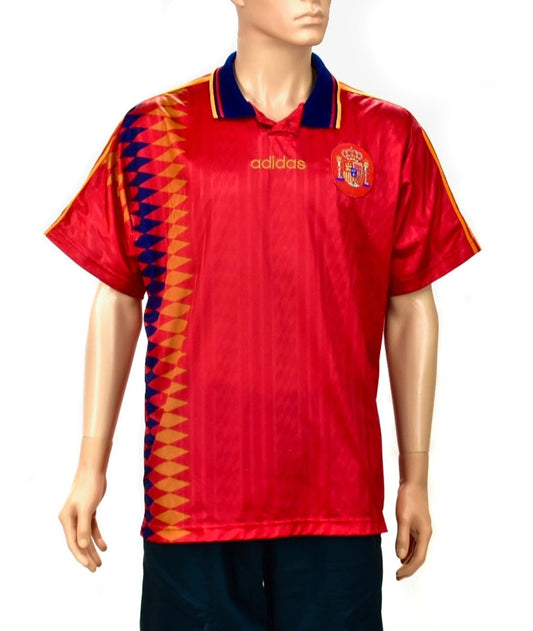 Adidas Spain 1994 World Cup Soccer Jersey