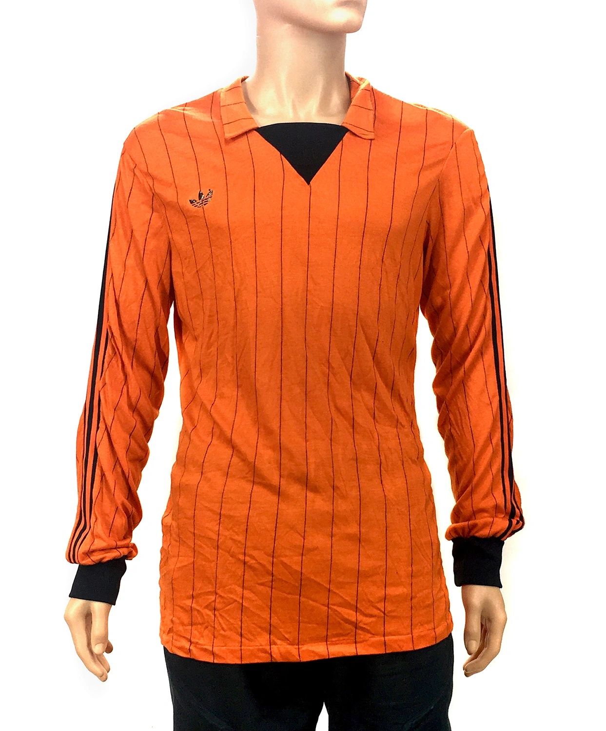 Adidas Holland Netherlands Dutch Oranje 1981 Ventex Soccer Jersey