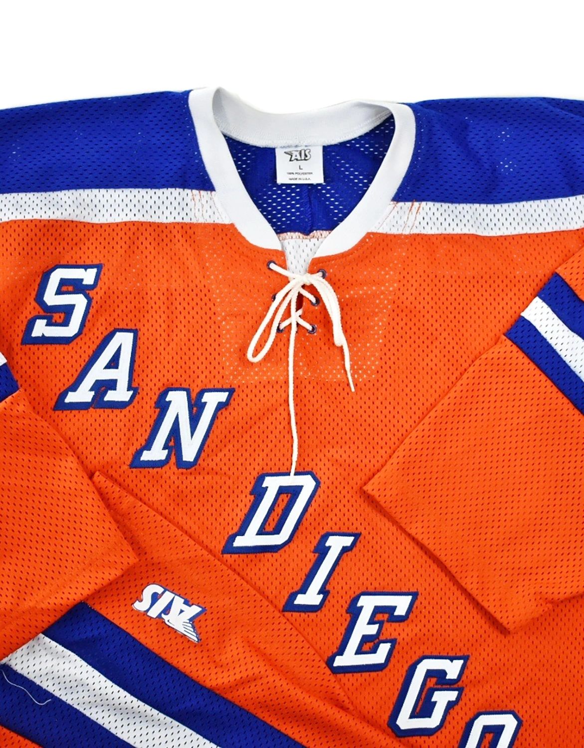 San Diego Gulls Authentic Hockey Jersey AIS Size Large