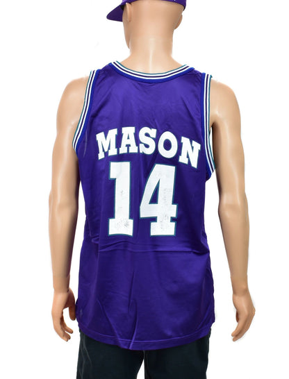 Charlotte Hornets Anthony Mason Champion Jersey Size 48