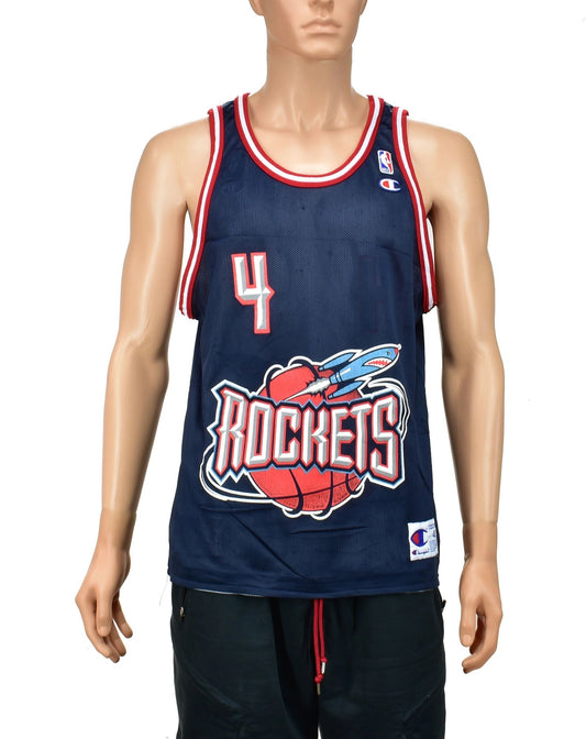 Houston Rockets Charles Barkley Reversible Champion Jersey Size 40