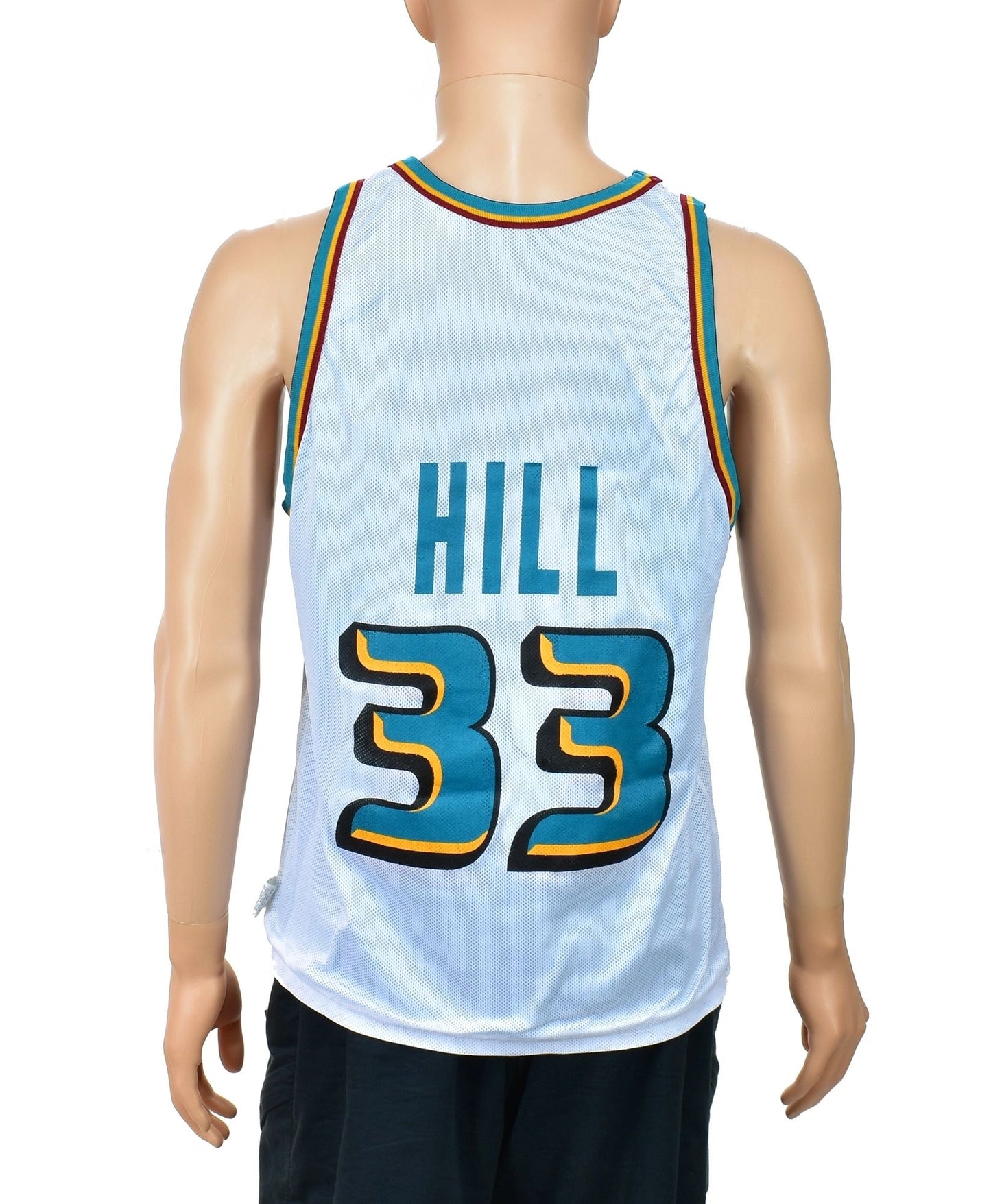 Detroit Pistons Grant Hill Reversible Champion Jersey Size 40