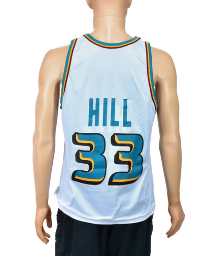 Detroit Pistons Grant Hill Reversible Champion Jersey Size 40