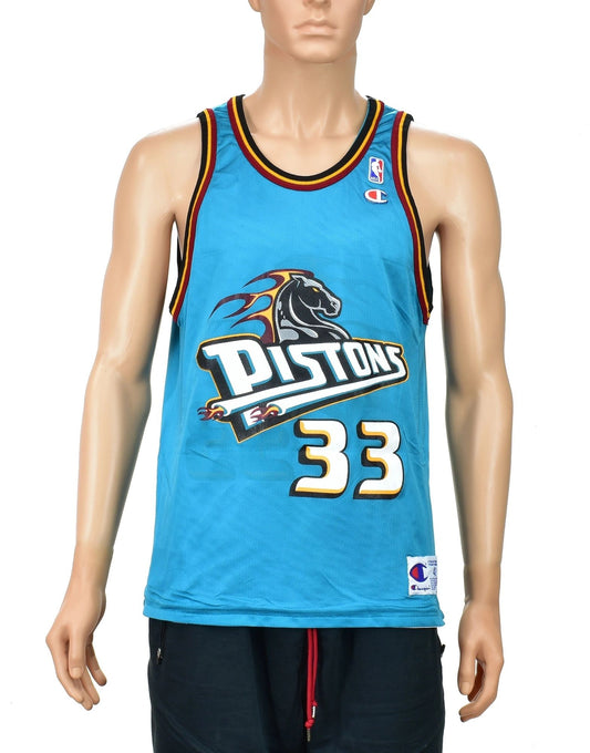 Detroit Pistons Grant Hill Reversible Champion Jersey Size 40