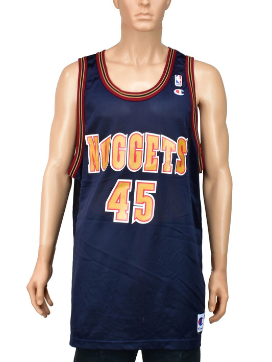 Denver Nuggets Raef LaFrentz Champion Jersey Size 52