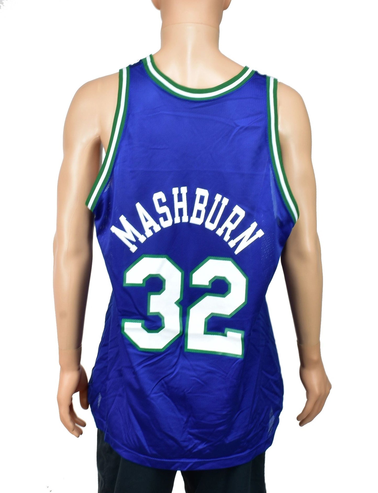 Jamal Mashburn Dallas Mavericks Champion Jersey Size 48