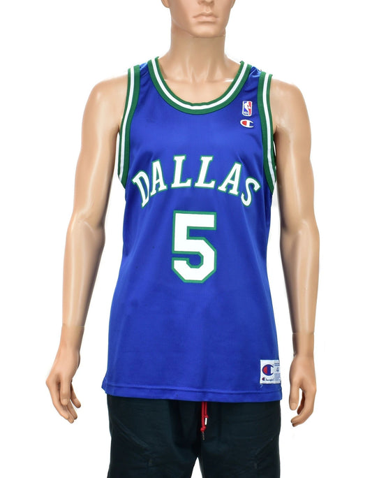 Dallas Mavericks Jason Kidd Rookie Champion Jersey Size 44