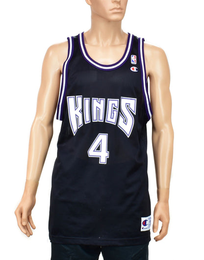 Chris Webber Sacramento Kings Champion Jersey Size 48