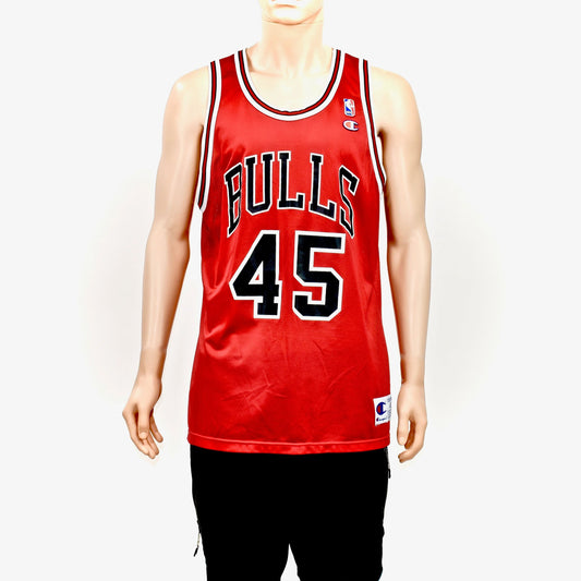 Michael Jordan Chicago Bulls "45" Champion Jersey 48