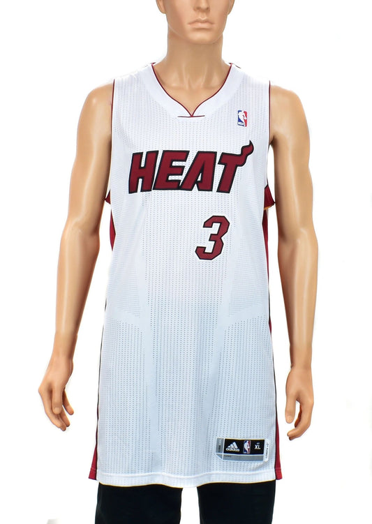 Wade Miami Heat Authentic Adidas Game Jersey New XL Tall