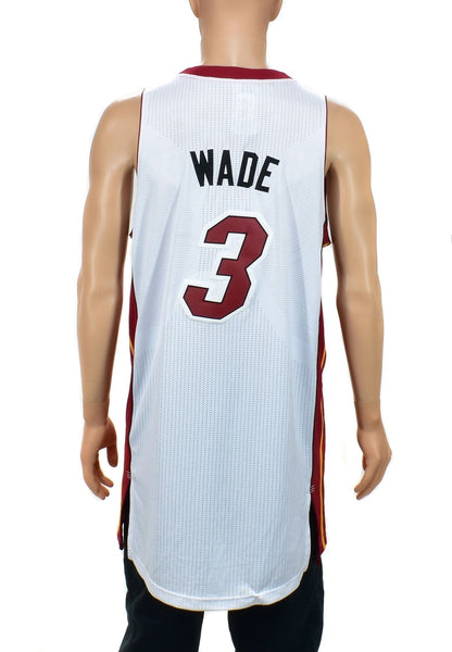 Wade Miami Heat Authentic Adidas Game Jersey New XL Tall