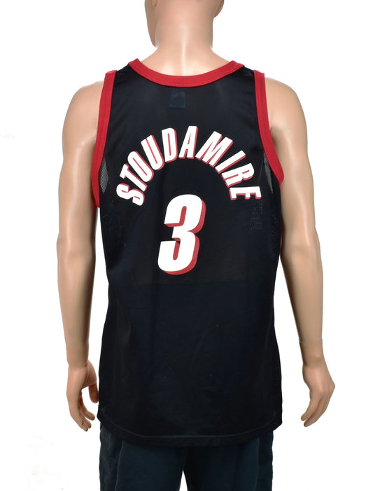 Portland Trailblazers Damon Stoudamire Champion Jersey Size 48