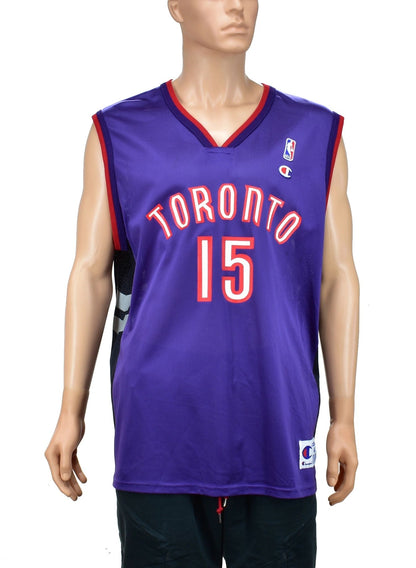 Toronto Raptors Vince Carter Champion Jersey 44