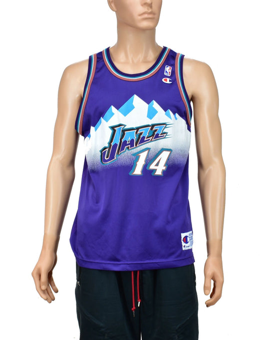Utah Jazz Jeff Hornacek Champion Jersey