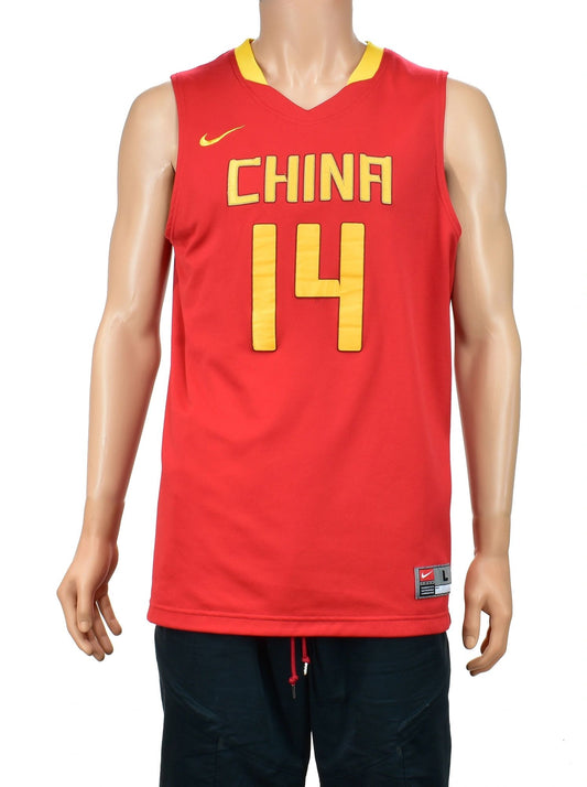 Nike Authentic 2012 Olympics China Jersey Wang Zhi Zhi