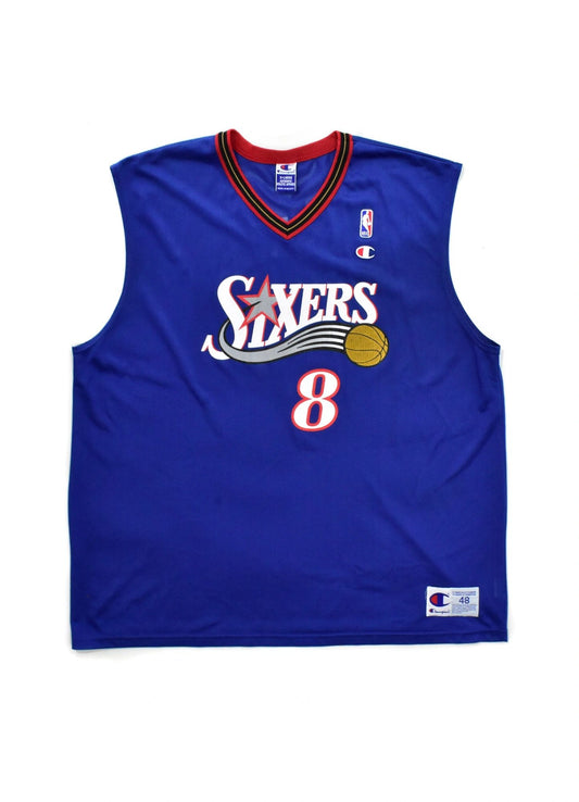 Philadelphia 76ers Aaron McKie Champion Jersey