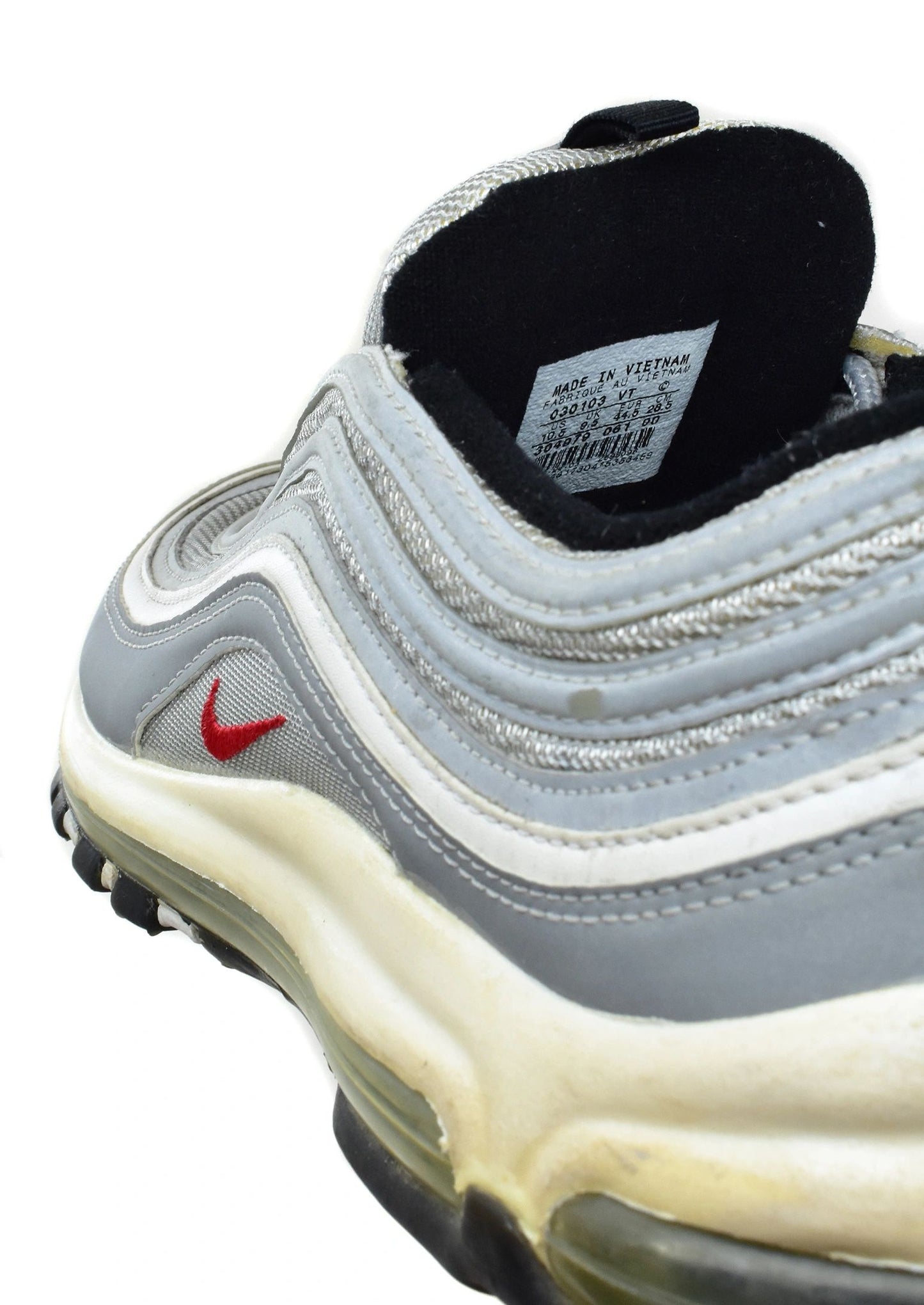 Nike Air Max 97 Silver Bullets 2004 Release Size 10.5