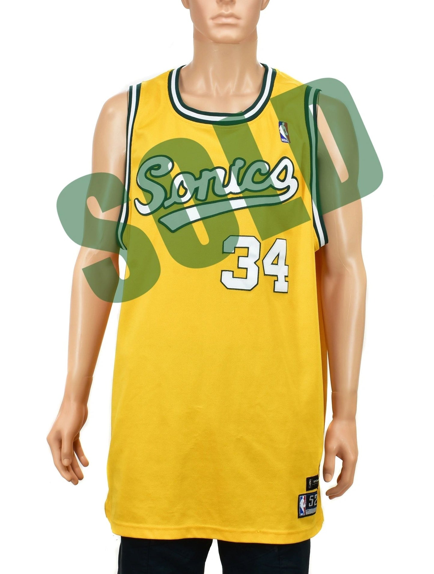 Ray Allen Seattle Supersonics Authentic Game Jersey