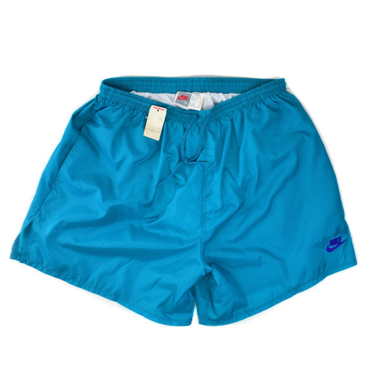 Nike Gray Tag 90's Nylon Swim Trunks / Casual Shorts NEW Size XL