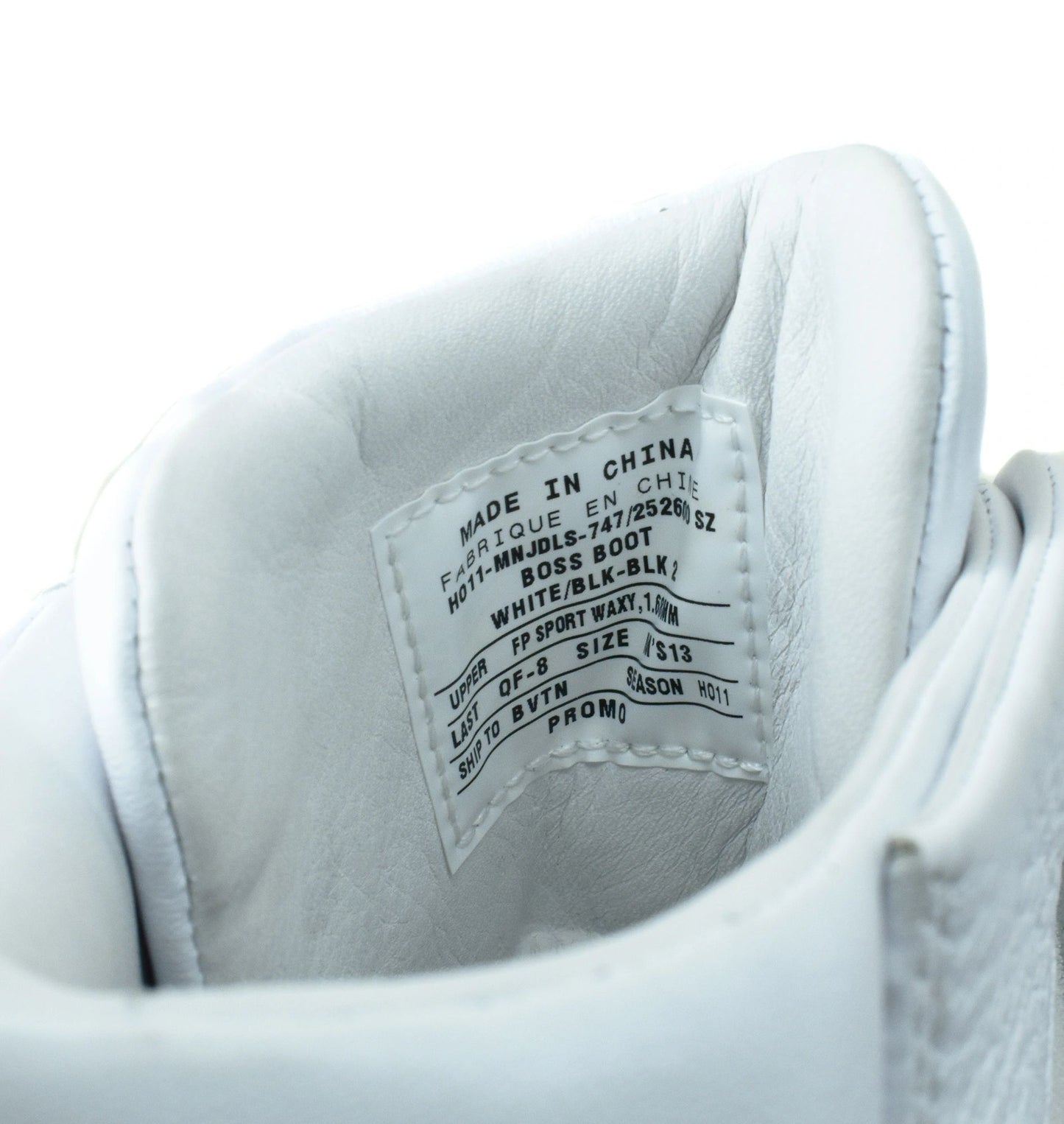 Nike Air Jordan Boss Boots 2011 Promo Sample Size 13