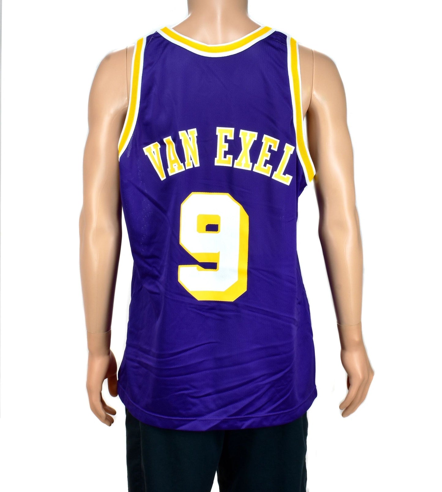 Los Angeles Lakers Nick Van Exel Champion Jersey Sz. 48