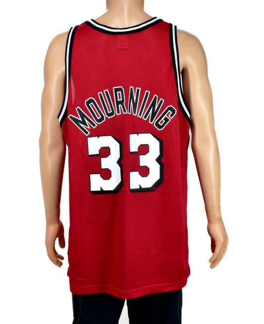 Alonzo Mourning Miami Heat Champion Jersey Sz. 52