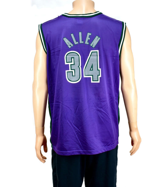 Milwaukee Bucks Ray Allen Champion Jersey Sz. 44