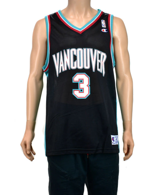 Vancouver Grizzlies Shareef Abdur Rahim Champion Jersey Sz. 48