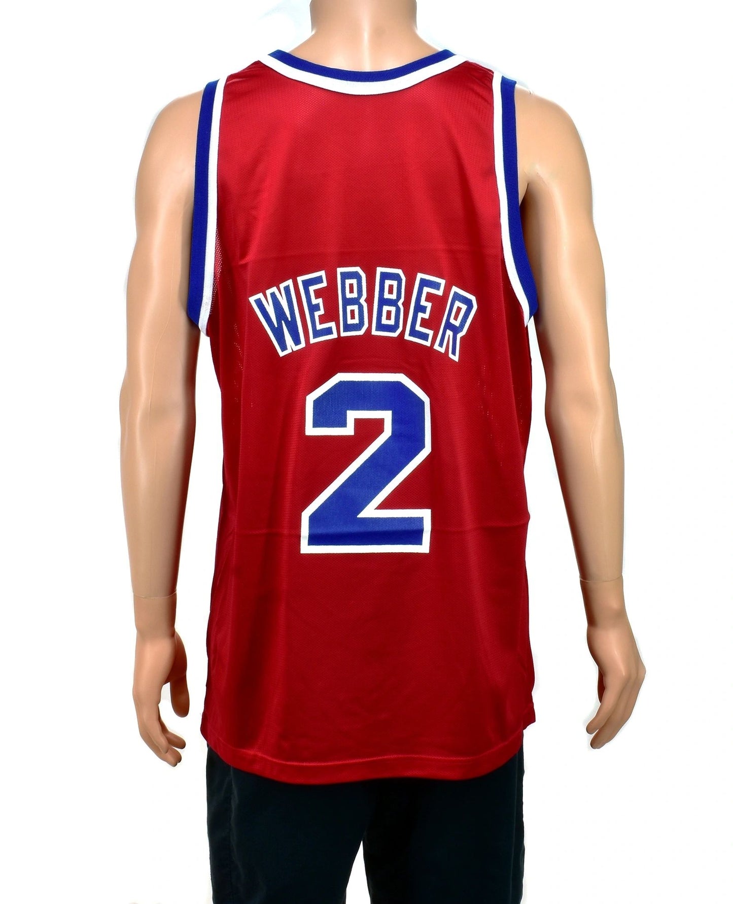 Washington Bullets Chris Webber Champion Jersey Sz. 48