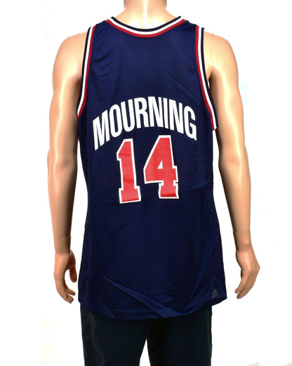 Alonzo Mourning USA Dream Team 2 II Champion Jersey NEW Sz. 48