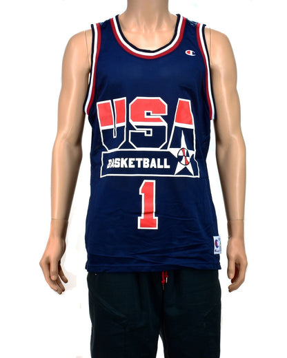 USA Dream Team 2 Tim Hardaway Champion Jersey Sz. 44