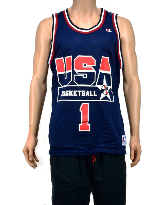 USA Dream Team 2 Tim Hardaway Champion Jersey Sz. 44