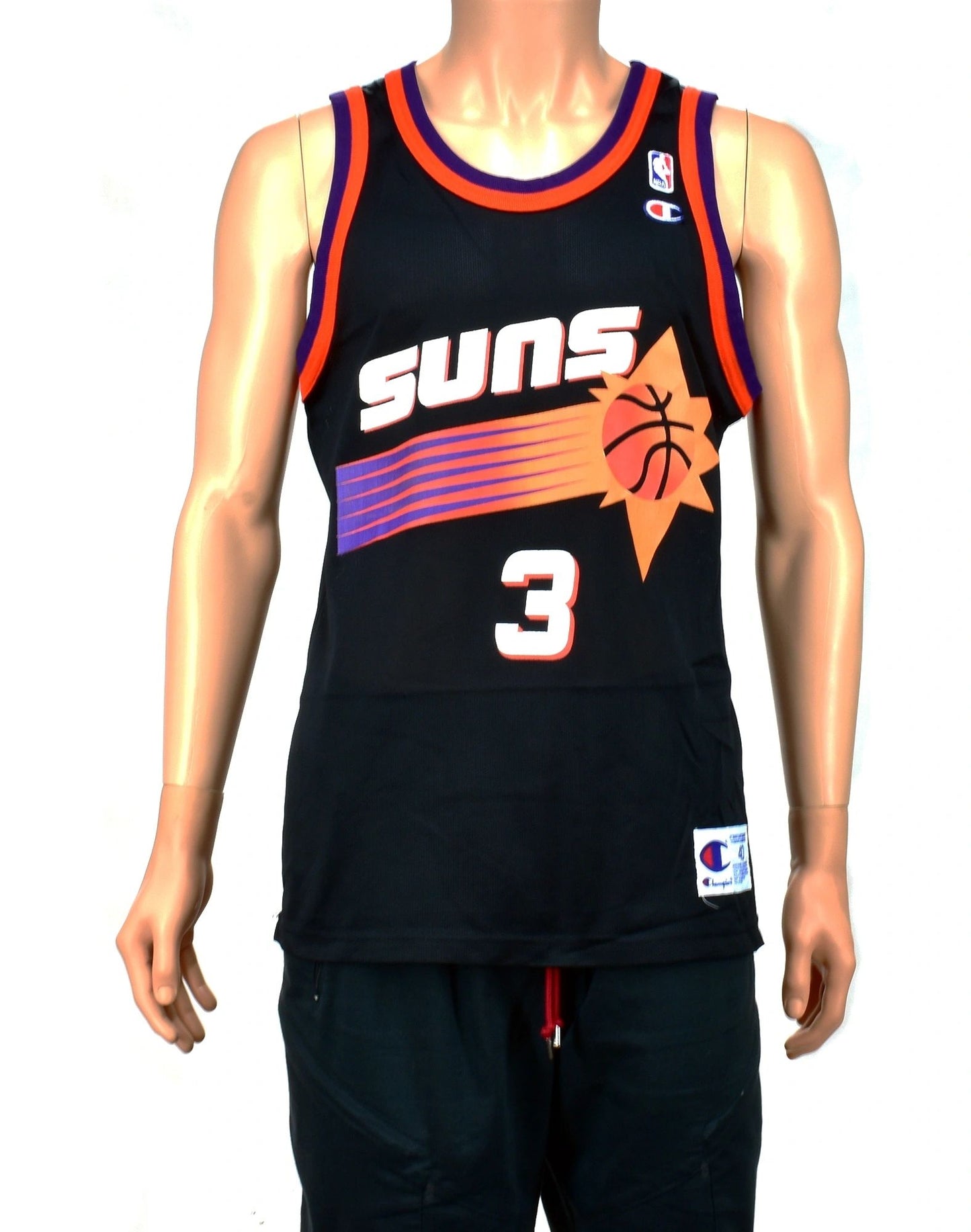 Phoenix Suns Rex Chapman Champion Jersey Size 40