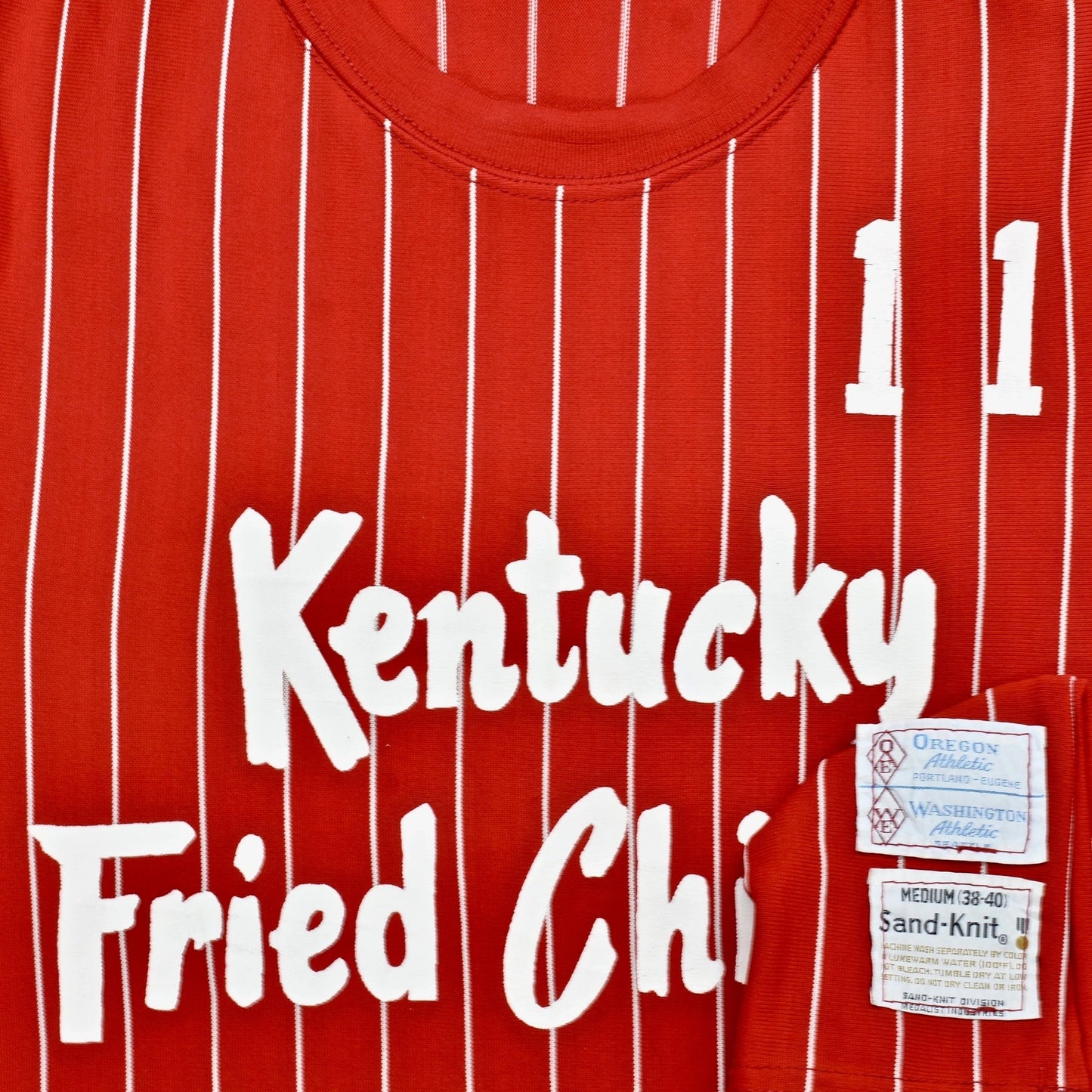 Sand Knit Kentucky Fried Chicken Corporate Baseball Jersey