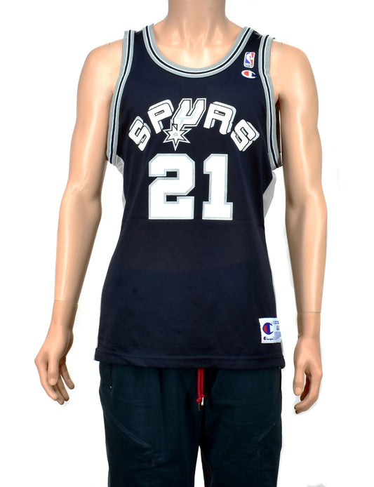 Tim Duncan San Antonio Spurs Champion Jersey Size 44